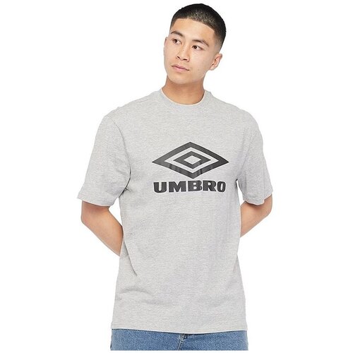 Umbro Majice s kratkimi rokavi Diamond Logo Tee Siva Slike