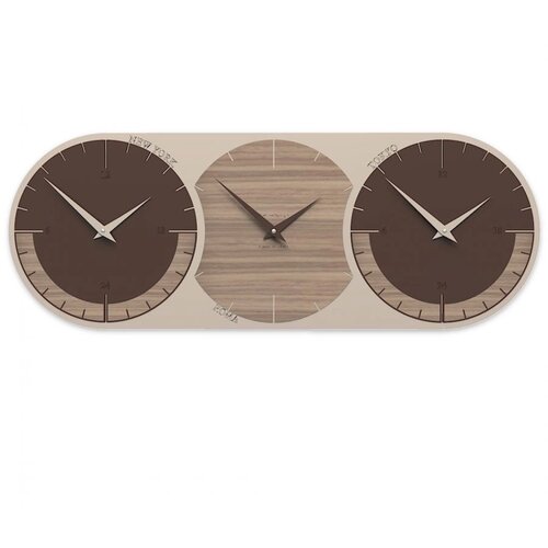 Callea Design Zidni sat World Clock 3 Slike