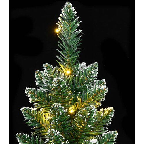 Umjetno tanko božićno drvce s 300 LED žarulja 240 cm Slike