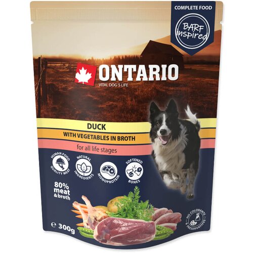 Ontario Dog - raca in zelenjava v juhi, 300g 300 g Cene