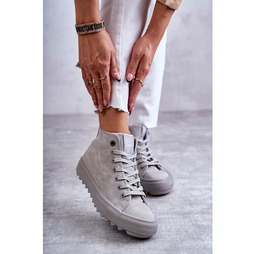 Big Star Women's Sneakers High Warm Grey GG274070 Cijene