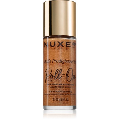 Nuxe Huile Prodigieuse Or Multi-Purpose Shimmering Dry Oil 60 ml višenamjensko suho ulje sa šljokicama za lice, tijelo i kosu sa kuglicom za žene Cijene