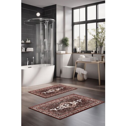  CT-5426 multicolor bathmat set (2 pieces) Cene