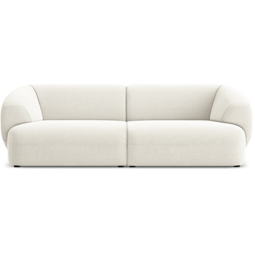 Makamii Bijela baršunasti sofa 232 cm Moana – Cijene