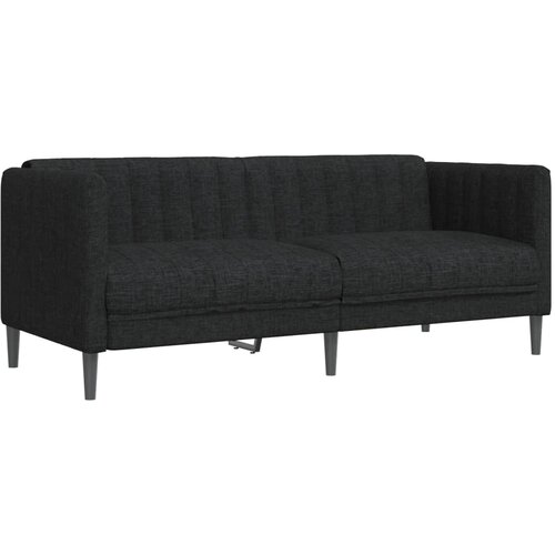 Maison Chic kavč - Sofa - Kanape dvosed črna tkanina, (21726739) Cene