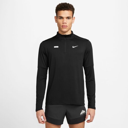 Nike M NK DF ELMNT TOP HZ FLASH HBR, muški duks za trčanje, crna FB8556 Cene