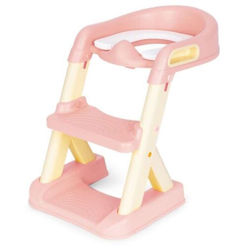 ECO TOYS adapter za wc šolju za decu sa stepenikom pink Cene