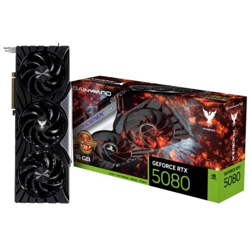 Gainward Ghost GeForce RTX 5080 Phoenix GS V1 16GB GDDR7 grafična kartica Slike
