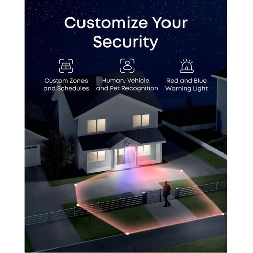 Eufy Security PoE NVR nadzorni sistem S4 (2x E40 + 2x S4) Slike