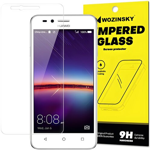 Wozinsky Temperirano kaljeno steklo 9H za Huawei Y3 - Prozorna Cene
