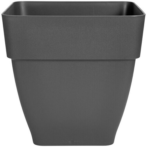 ELHO kvadratna posuda za biljke Vibia Campana (Vanjska dimenzija (D x Š x V): 30 x 30 x 29 cm, Plastika, Antracit) Cijene