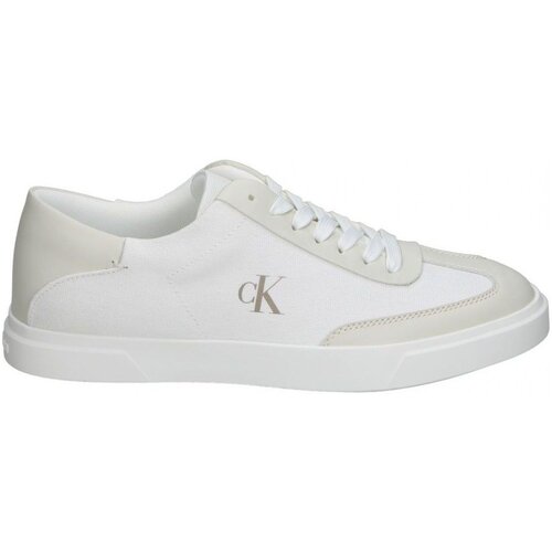 Calvin Klein Jeans Nizke superge HW0HW031450HT Bela Cene