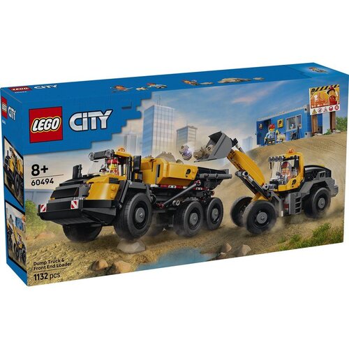 Lego City Dump Truck and Excavator 60494 Cene