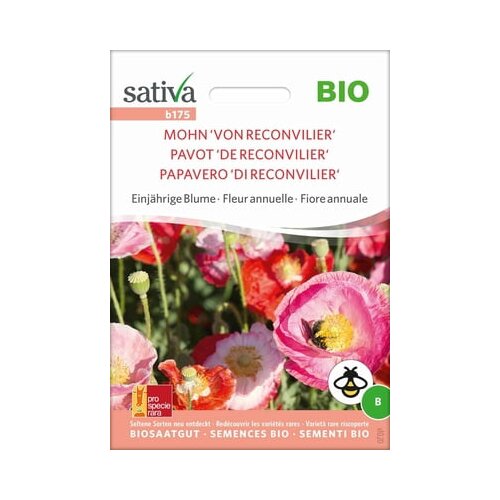 Sativa Bio enoletni cvet 'Mak Von Reconvilier' Cene