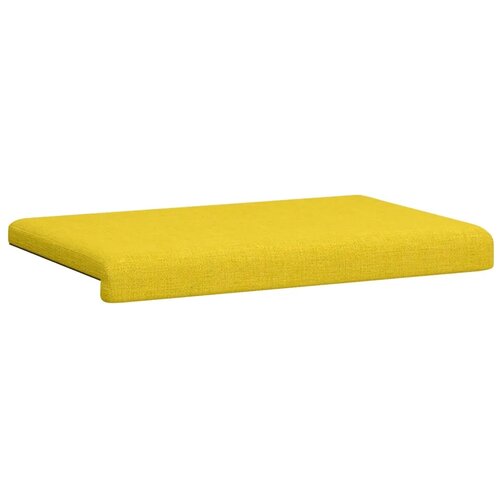  Jastučić za klupu Tkanina Svijetlo žuta Dubina 35 cm - Svjetložuta 60 x 38 x 6 5 cm Slike