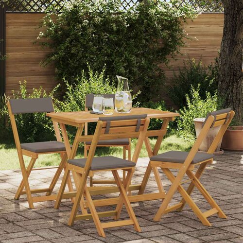  Zunanje bistro stolice 4 pcs Temno siva 40 x 53 x 80 cm, (5000272811) Cene