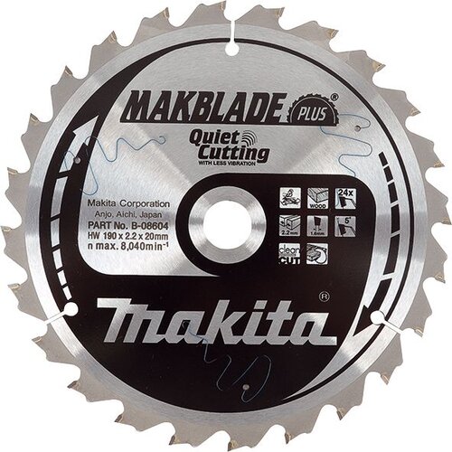 Makita list za testeru od tvrdog metala, makblade plus, sa 24 zubaca B-08604 Cene