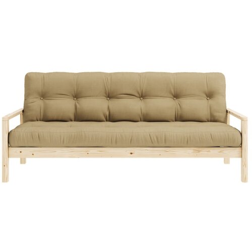 Karup Design Gorčično rumena raztegljiva sedežna garnitura 205 cm Knob &amp;ndash; Slike