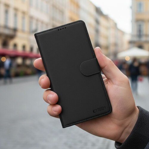 TECH-PROTECT WALLET PREKLOPNA FUTROLA ZA SAMSUNG GALAXY A57 5G crna Slike