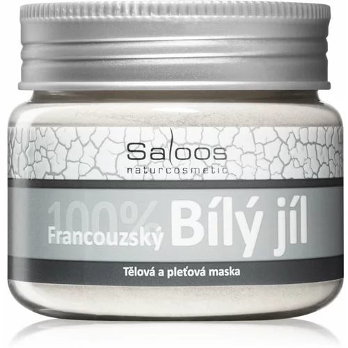 Saloos 100% white clay body and face mask 70g