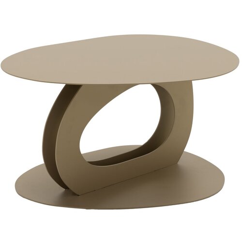 Spinder Design Bež metalni stolić za kavu 55x66 cm Tonda – Cijene
