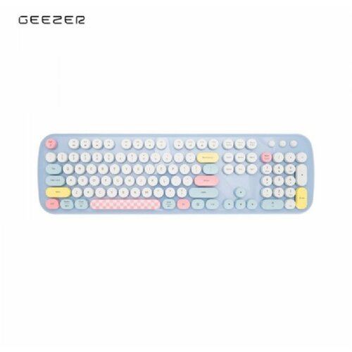 Geezer wl kitty set tastatura i miš, plava Slike
