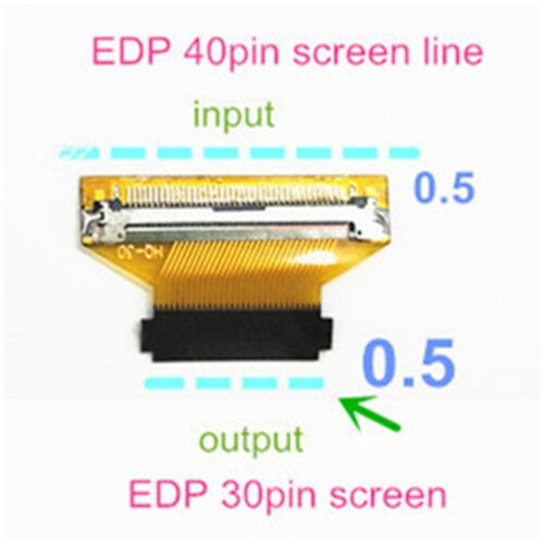  EDP adapter 30-pinski (0,5 mm) mu&scaron;ki na 40-pinski &scaron;iroki ženski (0,5 mm) HQ Cijene