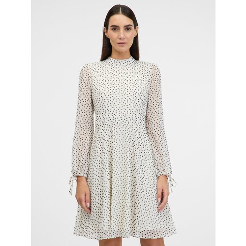 Orsay Cream women&amp;#039;s knee-length dress - Women&amp;#039;s Slike