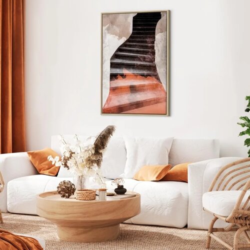  Slika - Next Step (1 Part) Vertical 80x120 U prirodnom drvenom okviru Cene
