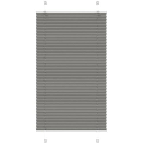 vidaXL Plisirana žaluzija Antracit 80x150 cm Širina tkanine 79,4 cm Cene