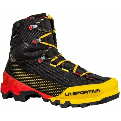 La Sportiva Moški pohodni čevlji Aequilibrium ST GTX Black/Yellow 41,5
