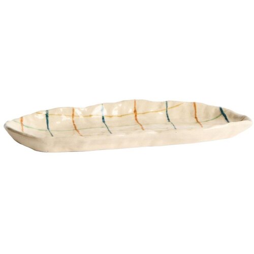 Kave Home Keramički pladanj 13x32 cm Belor &amp;ndash; Slike
