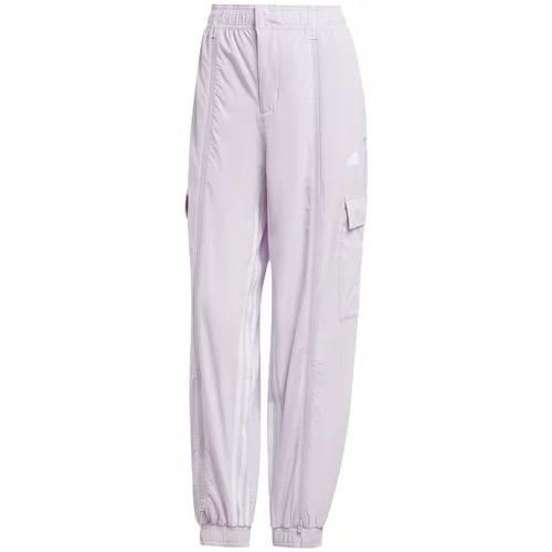 ADIDAS SPORTSWEAR Športne hlače 'Dance All-gender Versatile Woven Cargo Bottoms' svetlo siva / svetlo lila