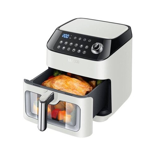 Leacco AF020 &ndash; cvrtnik na vroč zrak 4,5 L, 1050 W (bel), (22116287) Cene