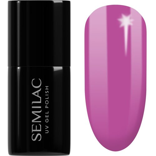 Semilac UV Hybrid Pastelowe Neony gel lak za nohte z uporabo UV/LED lučke odtenek 601 Neon Pink Punch 7 ml Cene