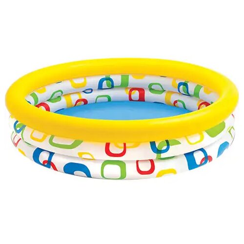 Intex Wild Geometry bazen sa 3 prstena 147x35cm - Cijene