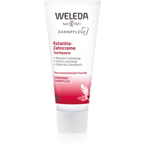 Weleda Toothpaste Ratanhia zobna pasta proti krvavitvi dlesni 75 ml Slike
