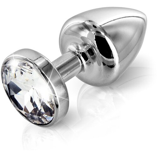 Diogol Kovinski analni čep "Anni" s Swarovski kristalom (R26249) Cene