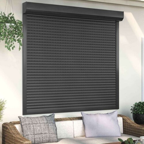  Roletna Antracit 160 x 150 cm Aluminij i poliuretan - Antracit 160 x 150 cm Cijene