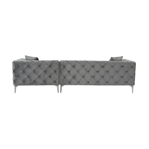 Atelier Del Sofa Ugaona garnitura Como Eco, 270x180x72 cm, Antracit Slike