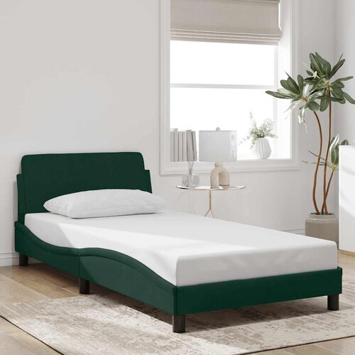  Okvir za krevet Dover tamnozeleni 100x200 cm bar&scaron;unasti Cijene