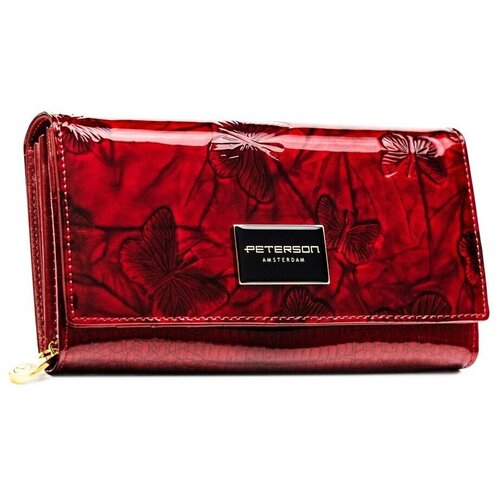 Peterson Denarnice PTNPH201DBF92377 Rdeča Cene