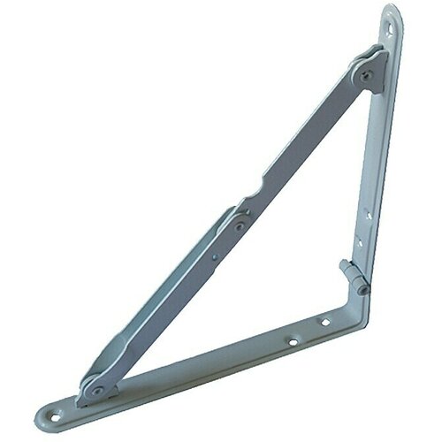 STABILIT Sklopiva konzola (400 x 400 x 29 mm, Opteretivost: 80 kg, Bijele boje) Slike