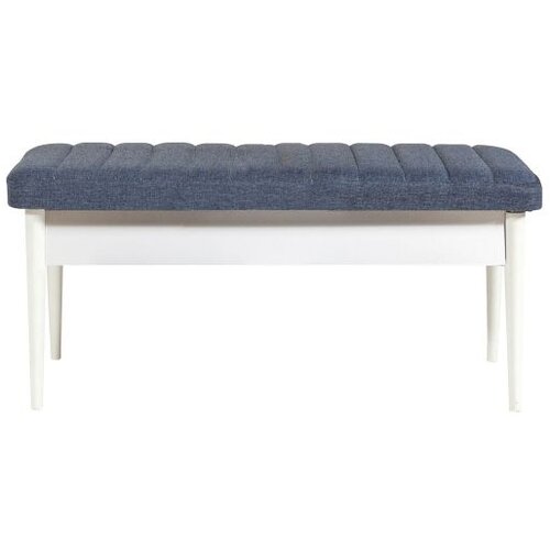 Woody Fashion vina 1048 - 1 - dark blue, white whitedark blue bench Slike