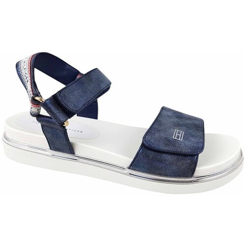 Tommy Hilfiger Platform Velcro Tamno plava Slike