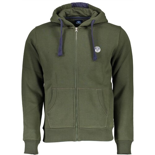 North Sails MEN&#39;S GREEN ZIPPED SWEATSHIRT Cijene