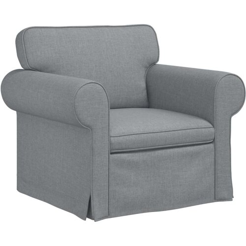SOFA Svijetlo siva 215 x 82 x 80 cm Metal Slike