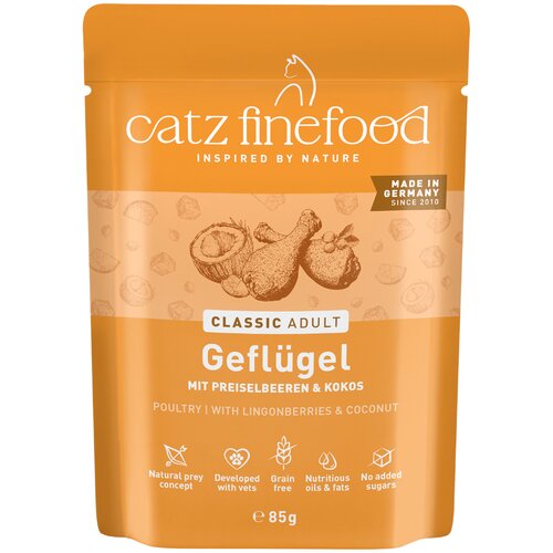  Ekonomično pakiranje catz finefood 64 x 85 g - Perad Cijene