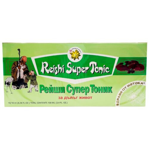 TNT-21 Reishi Super Tonic + Ginseng (10x10ml ampule) Cene
