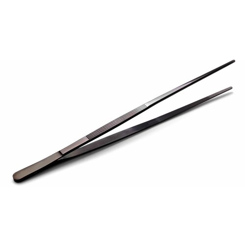 Hendi crna inox kuhinjska pinceta, dužine 30 cm Slike